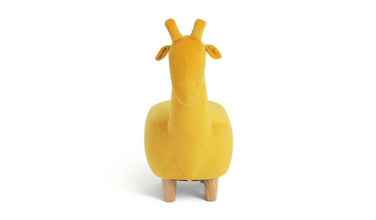 Buy Habitat George Kids Giraffe Animal Stool Yellow Kids