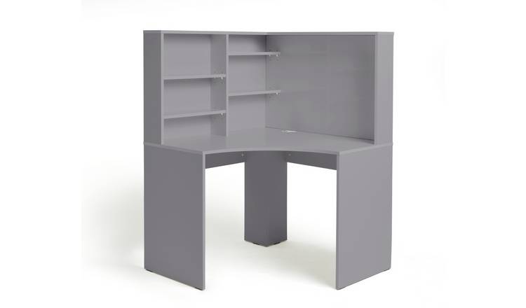 Habitat Pepper Corner Desk - Grey