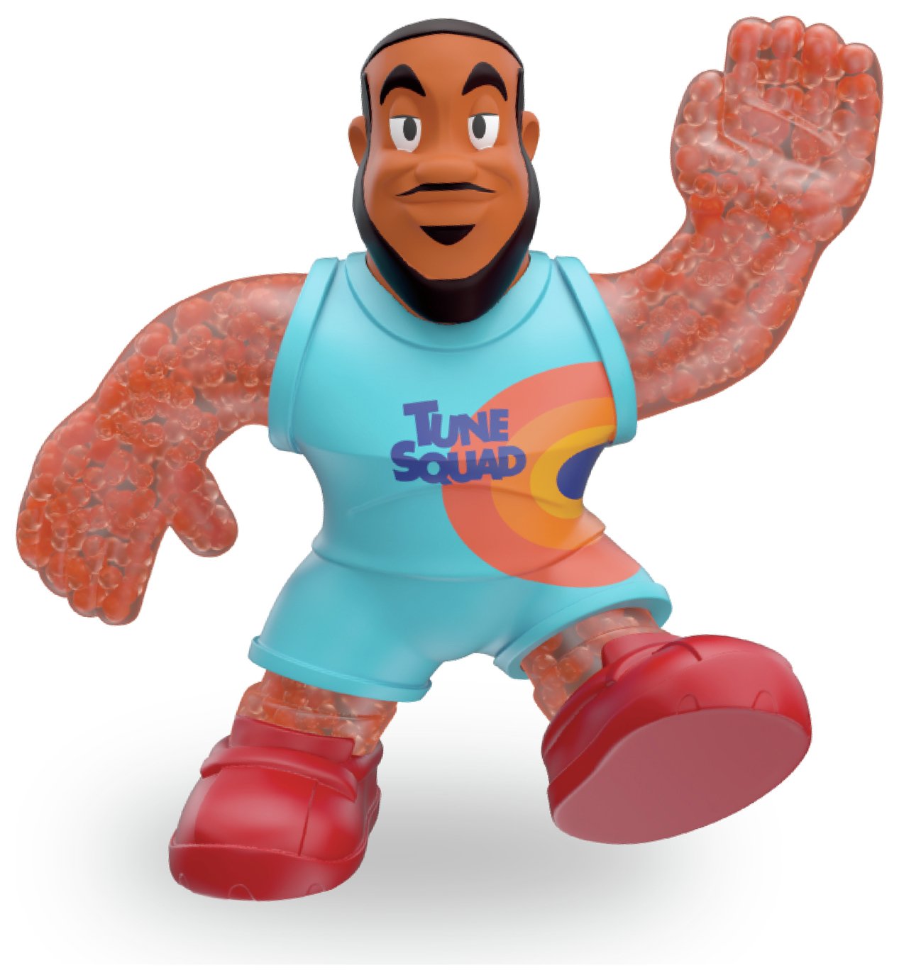 Heroes of Goo Jit Zu Space Jam  LeBron James Action Figure review