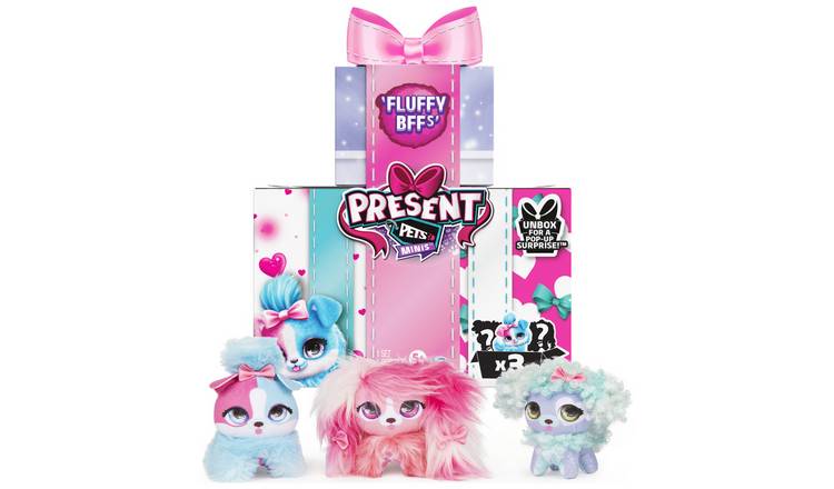 Present Pets Minis Fluffy BFFs 3 Pack Set
