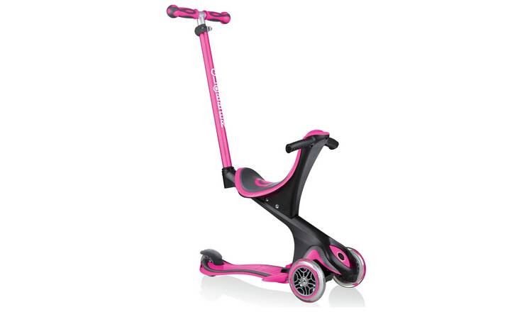 Globber Go Up Comfort Scooter - Deep Pink