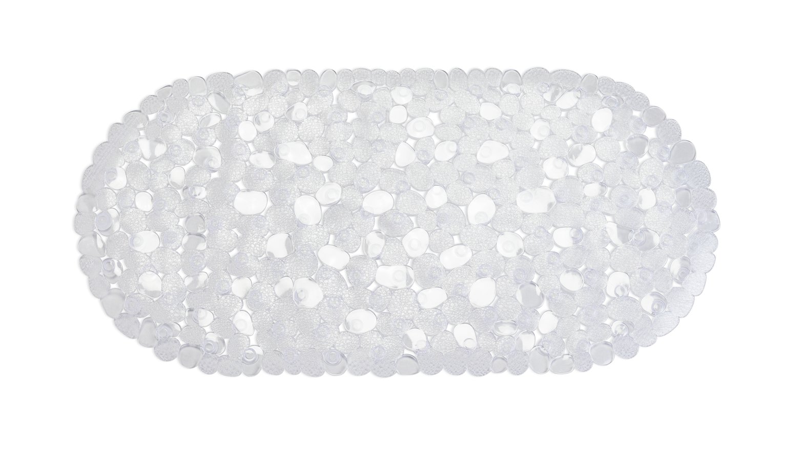 Argos Home Pebbles Bath Mat - Clear