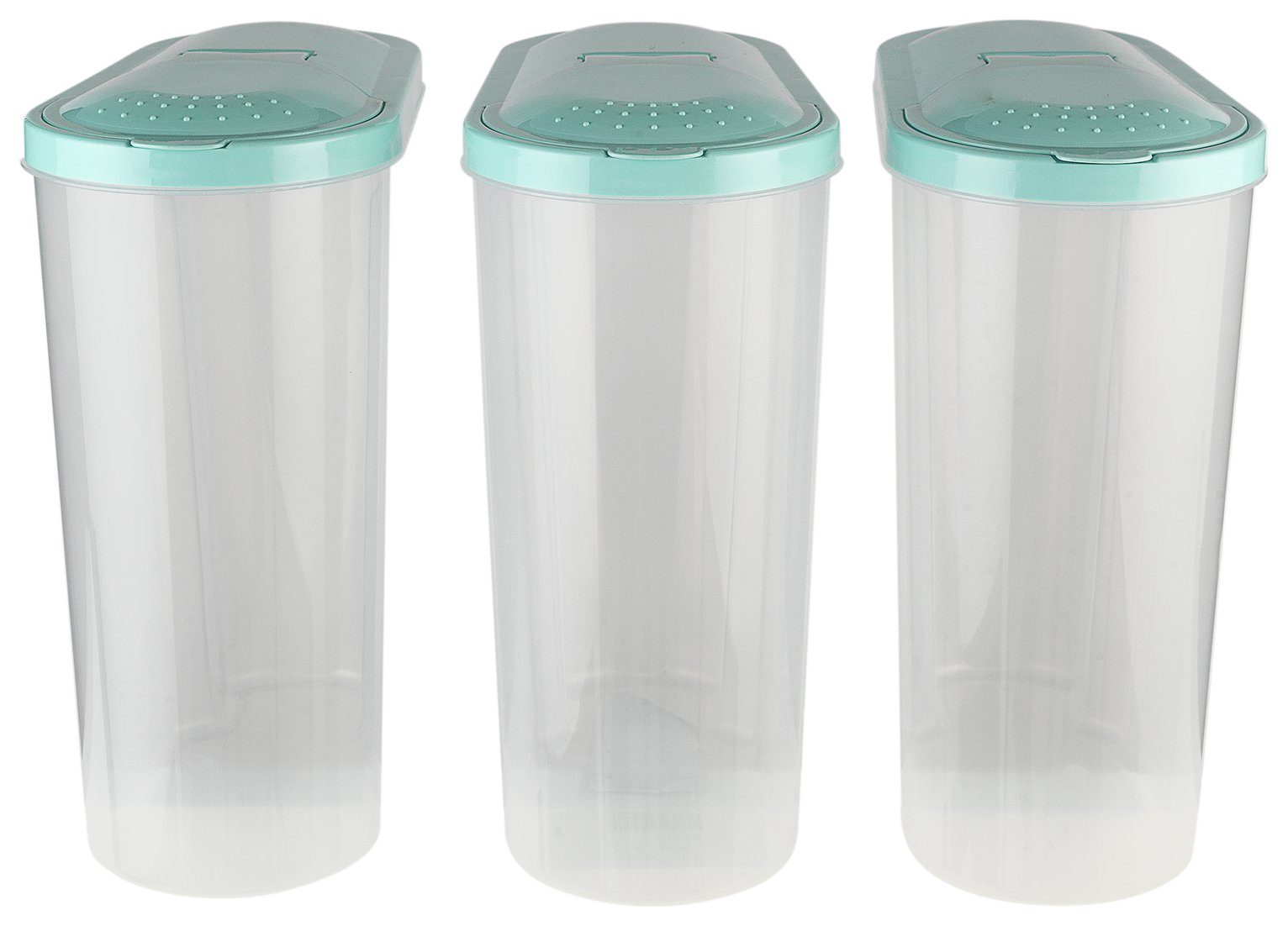 Argos Home 5 Litre Cereal Dispenser - Set of 3