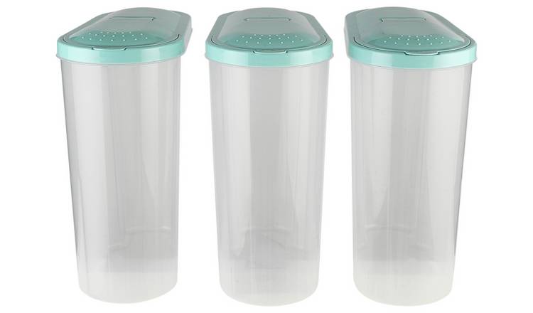 Buy Argos Home 5 Litre Cereal Dispenser Set of 3 Food storage Argos