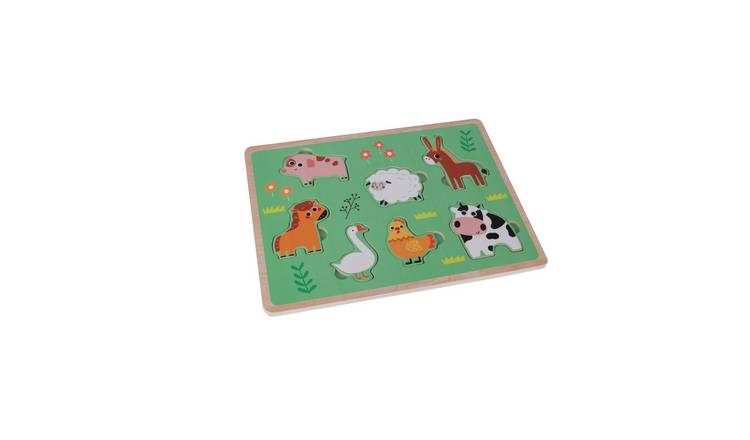 Chad Valley World Wooden Puzzles - 3 Pack