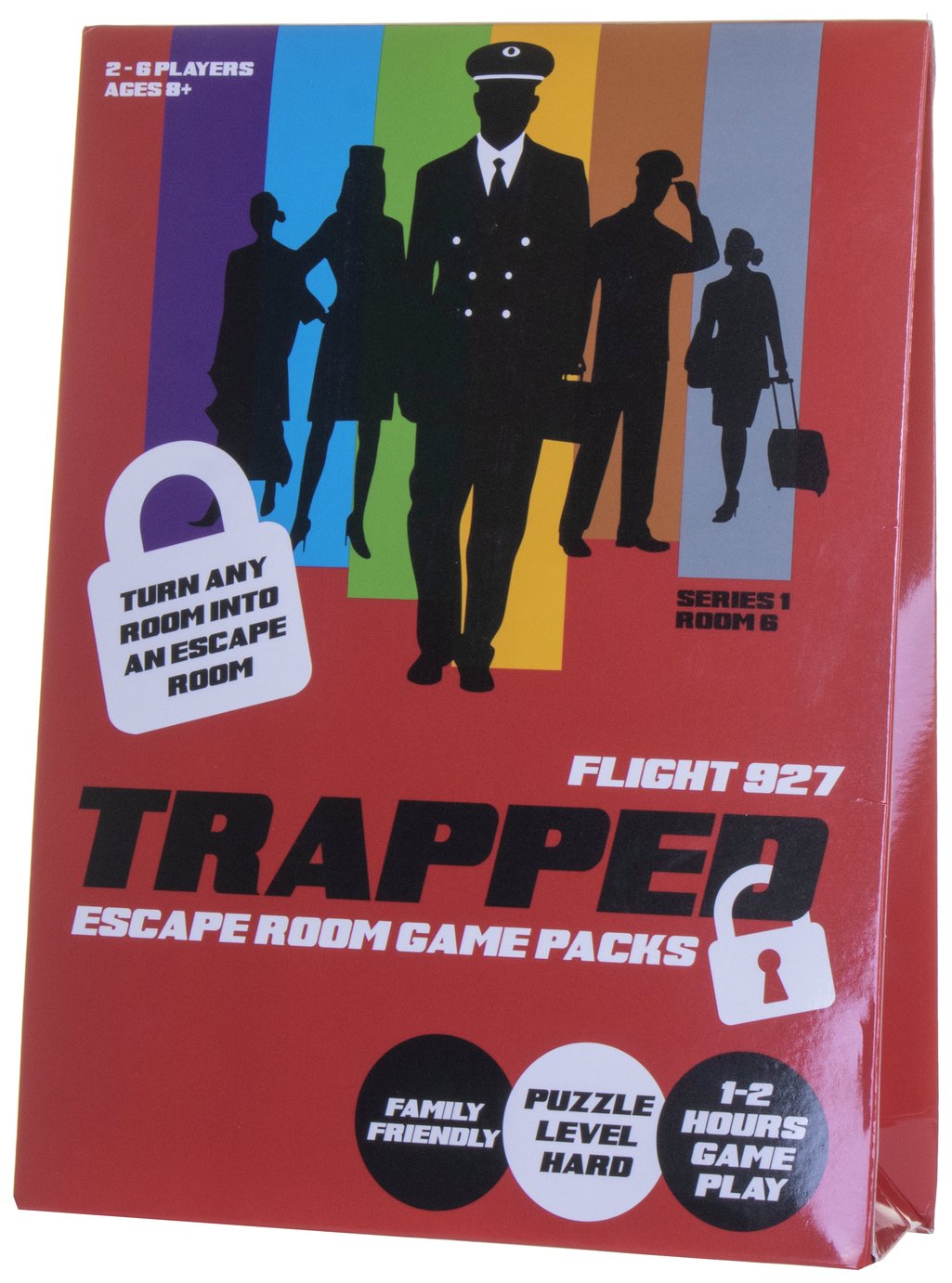 Trapped Escape Room Game Packs Flight 927 review