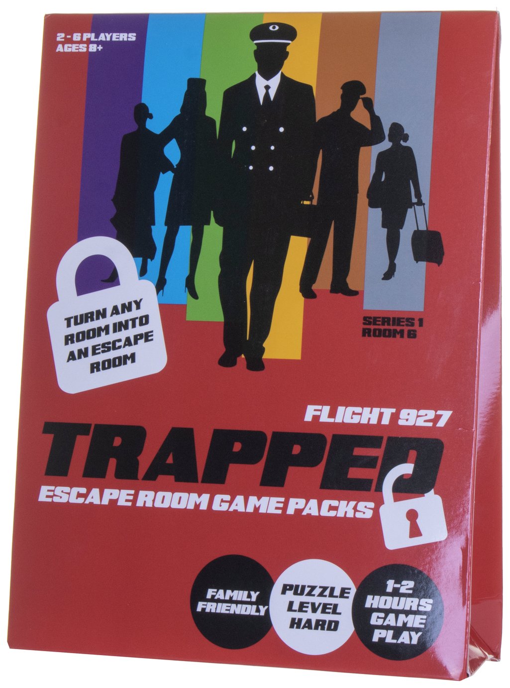 Trapped Escape Room Game Packs Flight 927