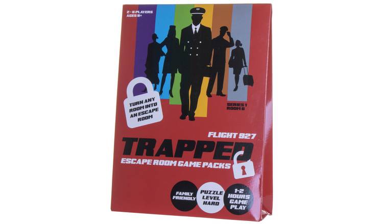 Trapped Escape Room Game Packs Flight 927