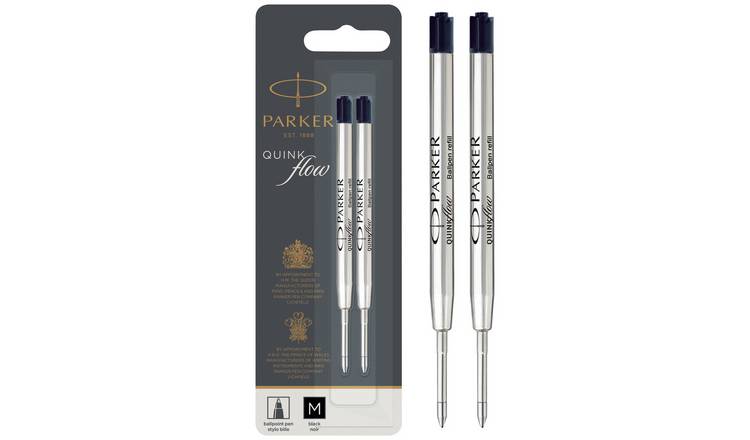 Buy Parker Quinkflow Black Ball Pen Refill Pack of Pen sets