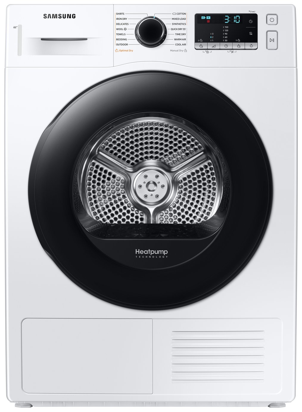 Samsung DV9BTA020AE/EU 9KG Heat Pump Tumble Dryer - White