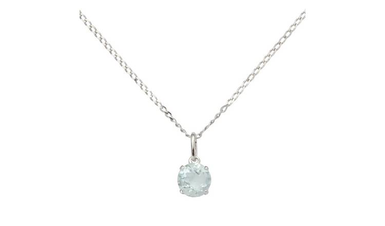 Diamond on sale necklace argos