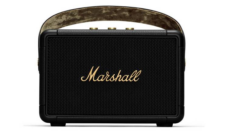 Marshall Kilburn II Portable Bluetooth Speaker-Black & Brass