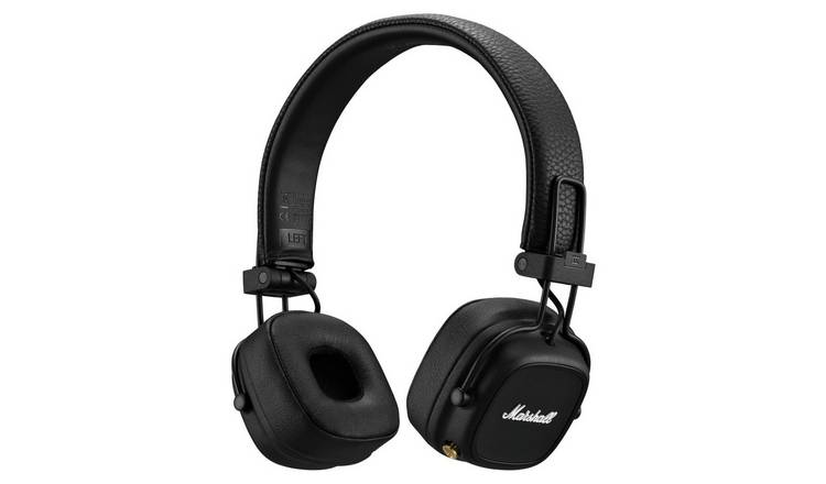 Buy Marshall Major IV Fold Wireless Headphones - Black | Wireless  headphones | Argos