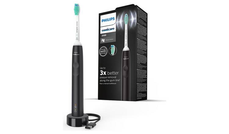 Philips Sonicare 3100 Electric Toothbrush Black - HX3671/14
