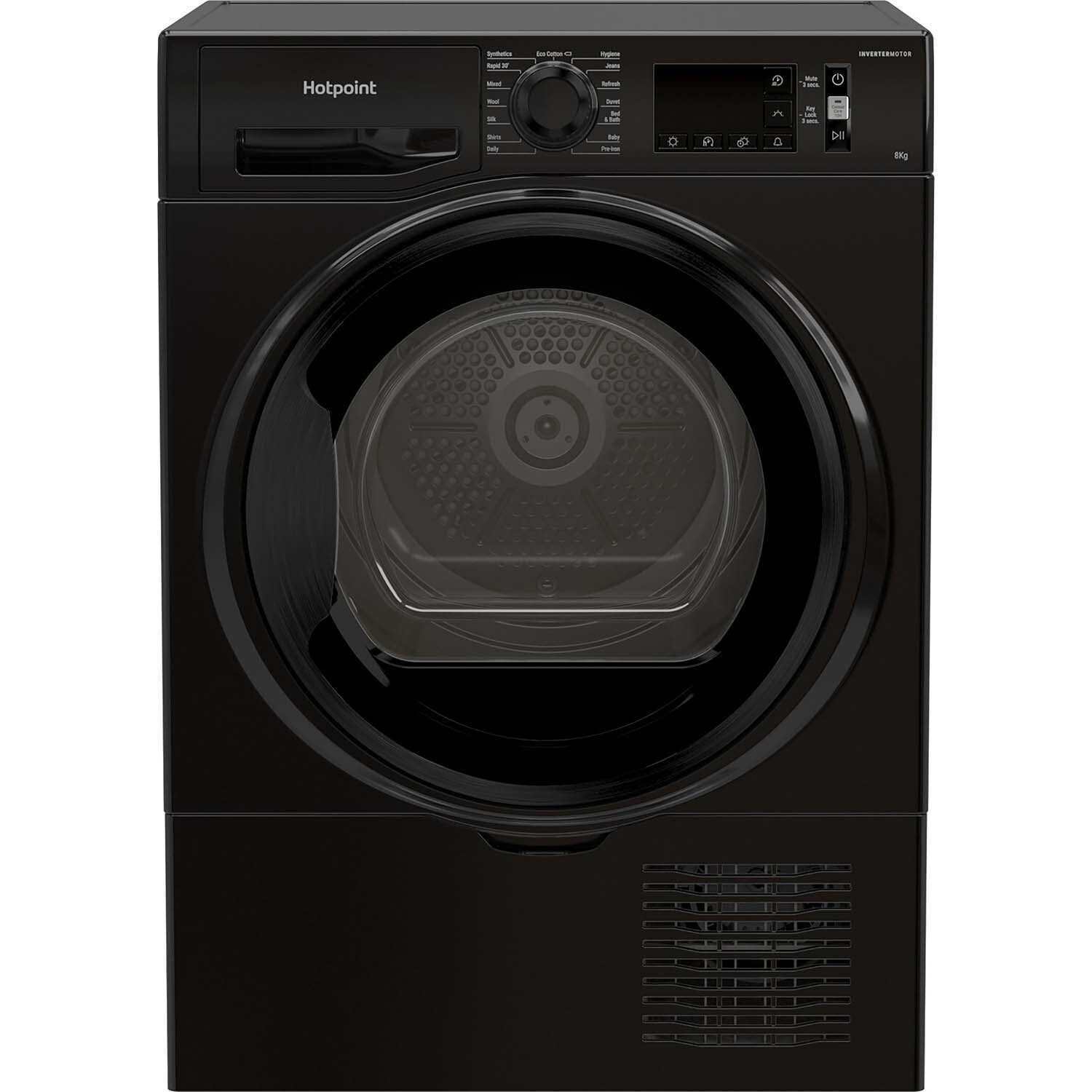 Hotpoint H3D81BUK 8KG Condenser Tumble Dryer - Black