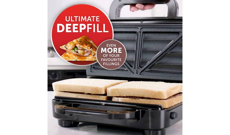 Buy Breville VST082 Ultimate 2 Portion Sandwich Toaster Black