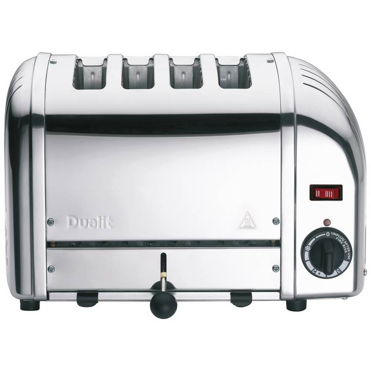 Dualit 40352 Classic 4 Slice Toaster - Stainless Steel 0