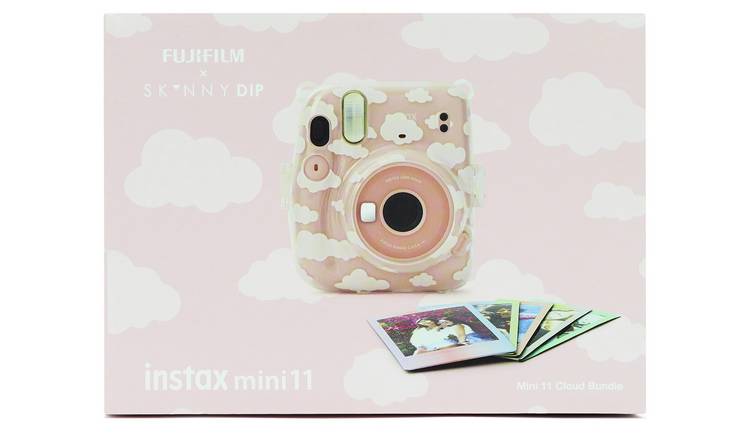 Instax Mini 11 Skinnydip Instant Camera with 10 Shots - Pink