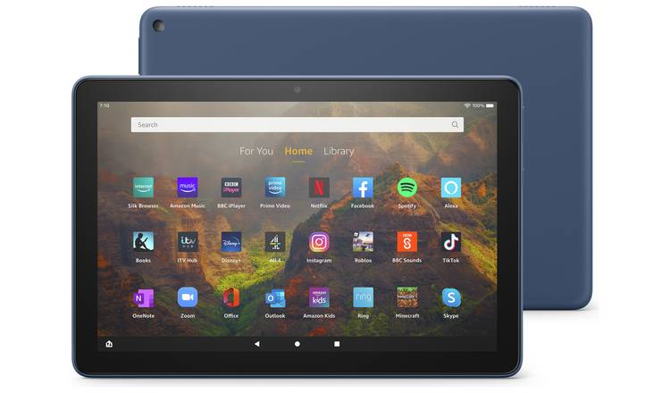 Amazon Fire HD 10.1 Inch 32GB Wi-Fi Tablet - Blue