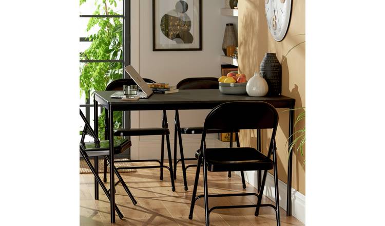 Black dining table argos new arrivals