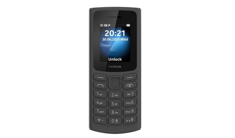 Vodafone Nokia 105 4G Mobile Phone - Black 0
