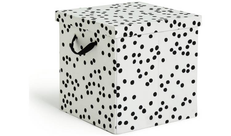 White decorative clearance storage boxes