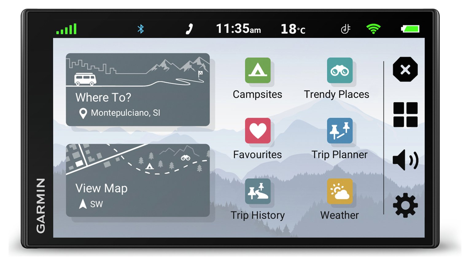 Buy Garmin CamperVan 6.95 Inch UK, ROI, Full Europe Maps Sat Nav | Sat navs  | Argos