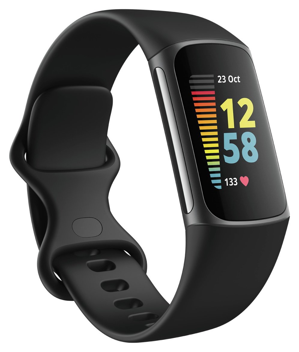 Fitbit Charge 5 Fitness Tracker - Graphite / Black