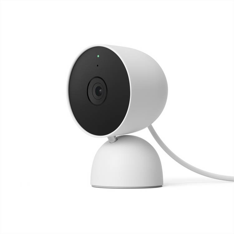 Google Nest Cam Wired Indoor Home Security Camera 0