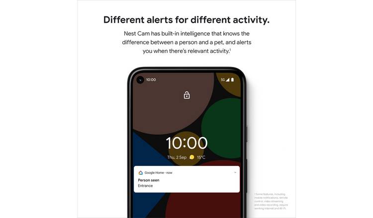Nest camera hot sale argos