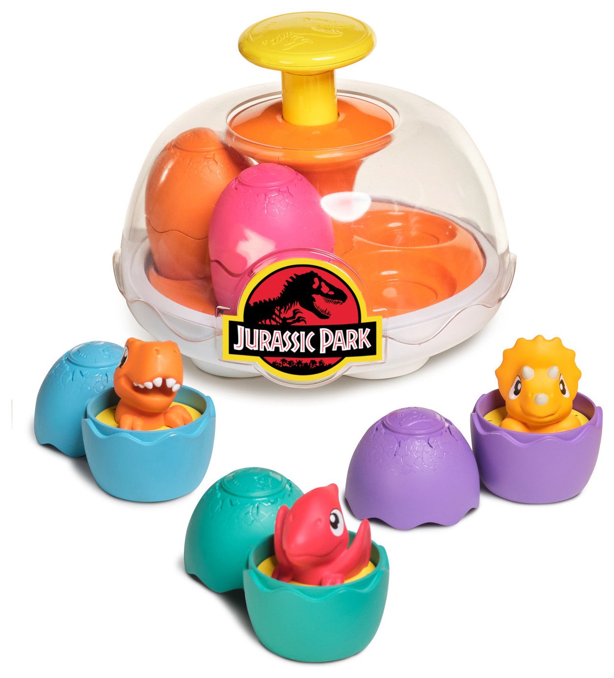 Buy Jurassic World Spin and Hatch Dino Eggs Playset | Playsets and figures  | Argos