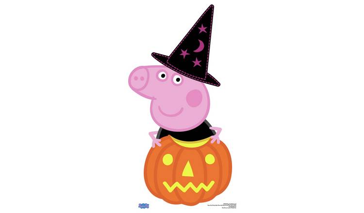 Peppa Pig Pumpkin and Magical Hat Cutout
