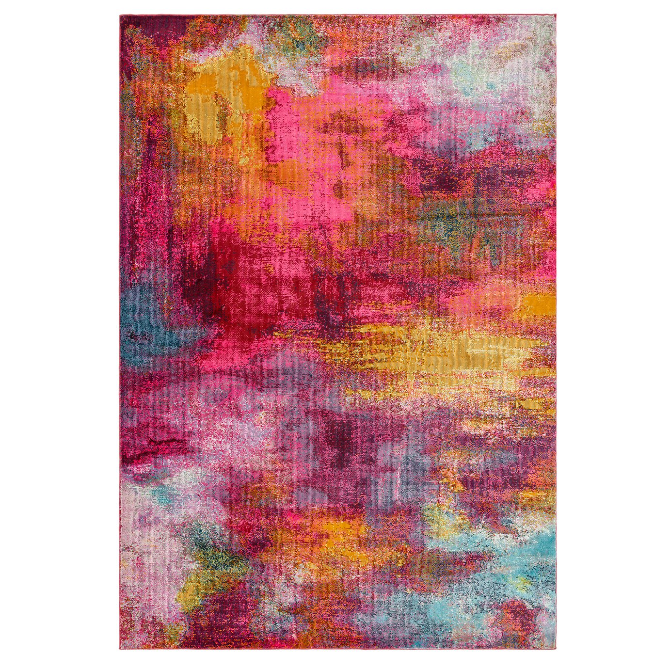 Asiatic Amelie Abstract Rectangle Woven Rug - 80x150cm
