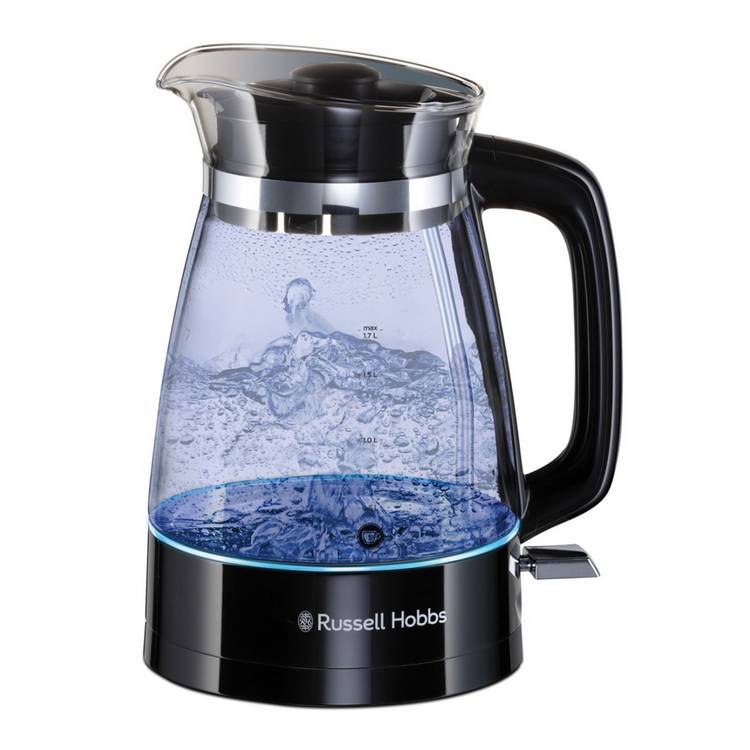 Russell Hobbs Black Classic Glass Kettle 26080 0