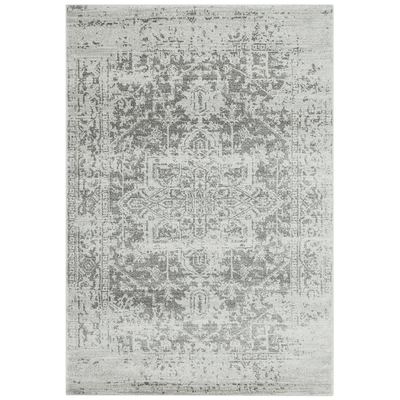 Asiatic Nova Abstract Rectangle Rug - 80x150cm - Grey