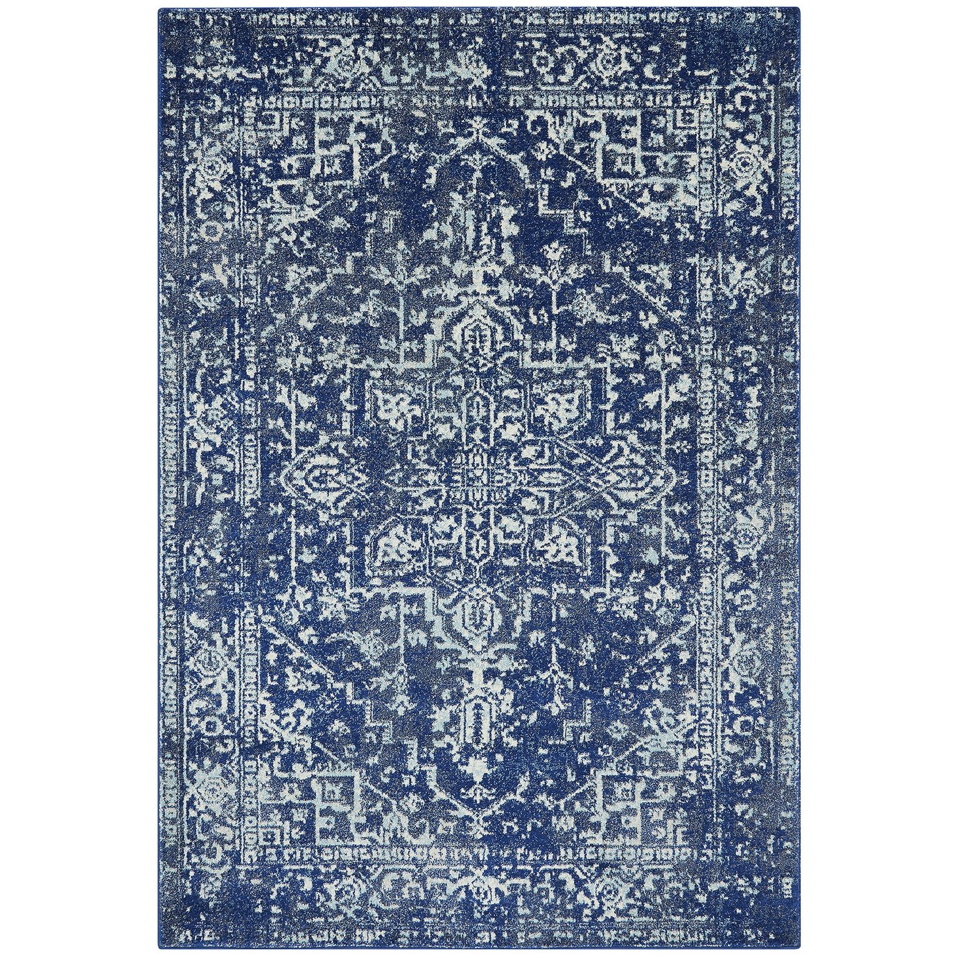 Asiatic Nova Abstract Rectangular Rug - 80x150cm - Blue