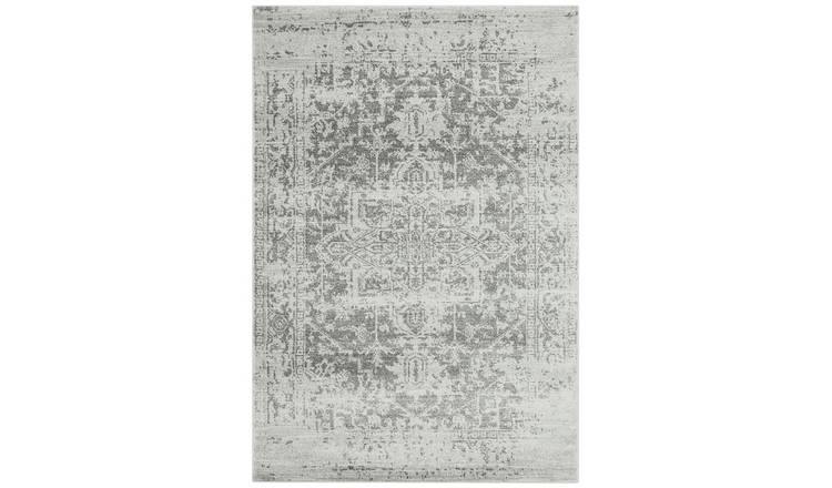 Buy Asiatic Nova Abstract Rectangle Rug 160x230cm Grey Rugs Argos