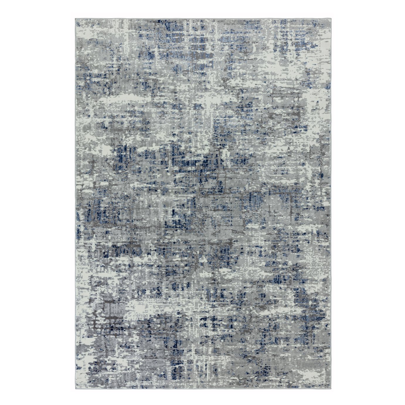 Asiatic Orion Shiny Rectangle Rug - 80x150cm - Blue & Grey