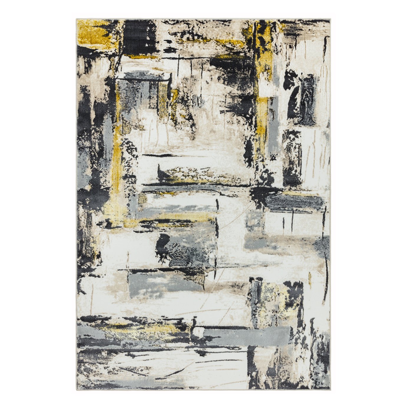 Asiatic Orion Abstract Rectangle Rug - 120x170cm - Grey