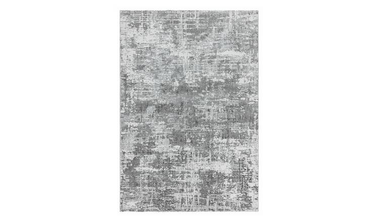 Buy Asiatic Orion Shiny Rectangle Woven Rug 160x230cm Grey Rugs