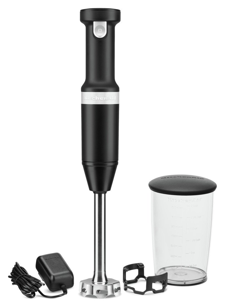 KitchenAid 5KHBBV53BBM Cordless Electric Hand Blender Black