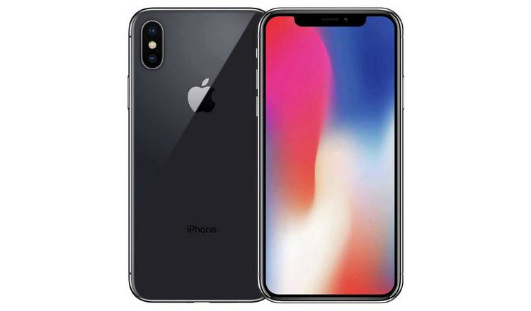 Buy SIM Free Refurbished iPhone X 64GB Mobile Phone - Space Grey