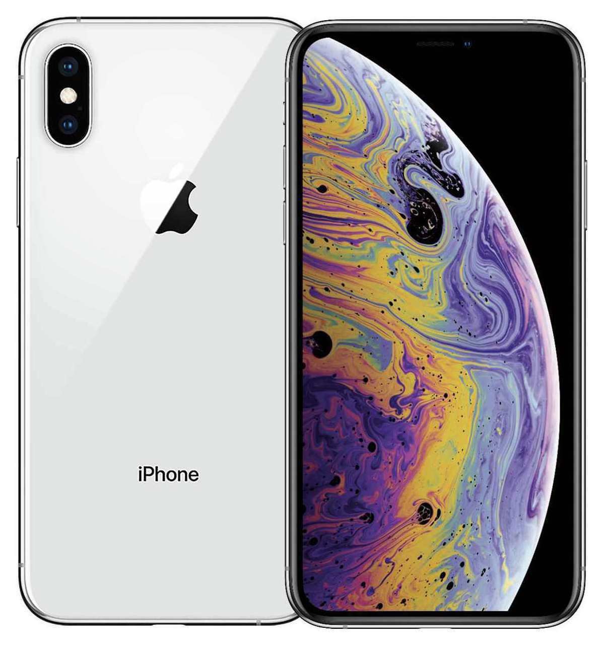 Buy SIM Free Refurbished iPhone XS Max 64GB Mobile Phone Silver |  Refurbished mobile phones | Argos