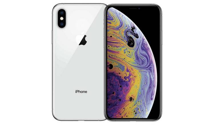 SIM Free Refurbished iPhone XS Max 64GB Mobile Phone Silver