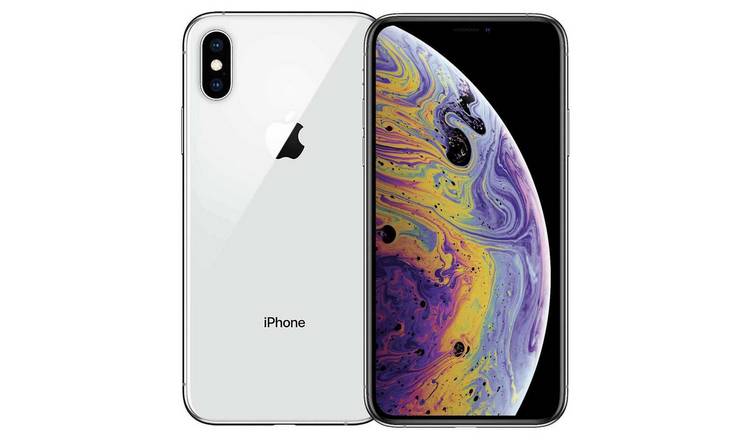 Buy SIM Free Refurbished iPhone XS Max 64GB Mobile Phone Silver