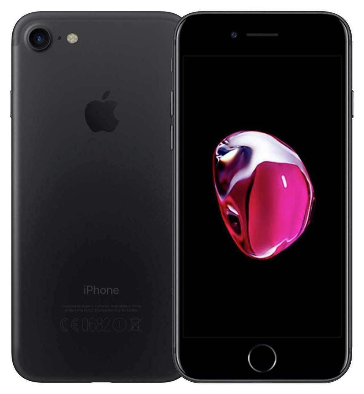 SIM Free Refurbished iPhone 7 Plus 32GB Mobile Phone - Black