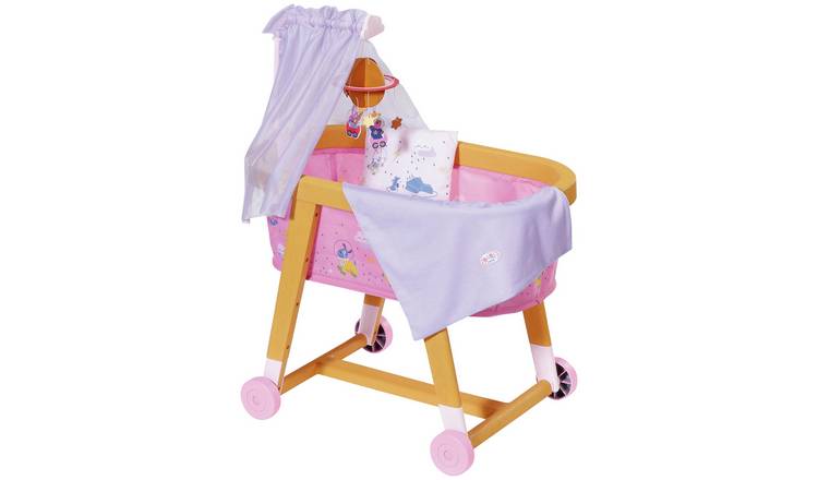 baby born doll cot