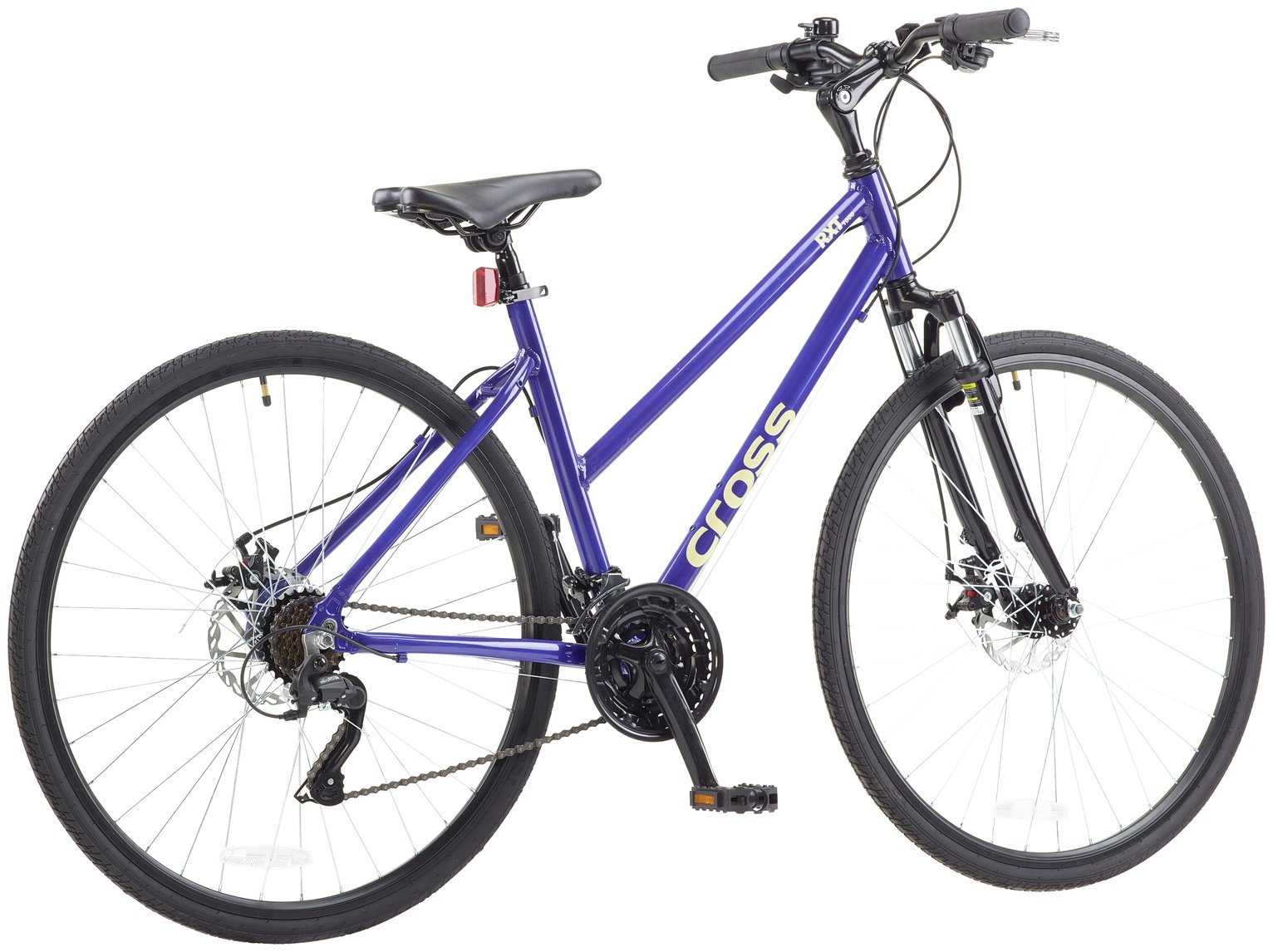 Cross 28 inch Wheel Size Womens Hybrid Bike