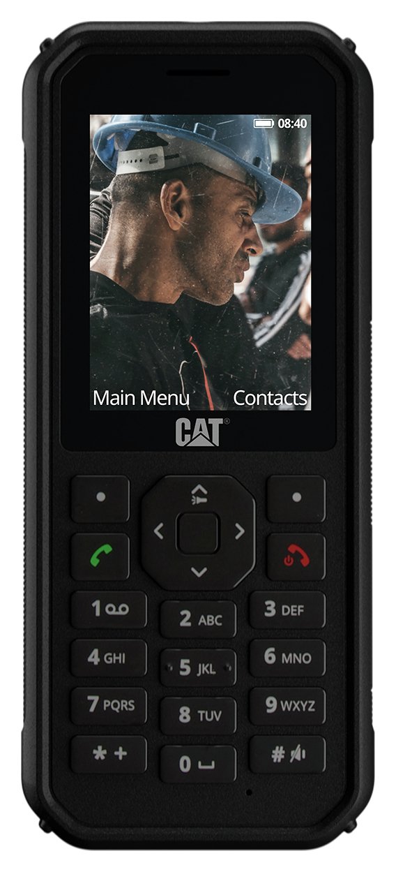 SIM Free Cat B40 Mobile Phone - Black 