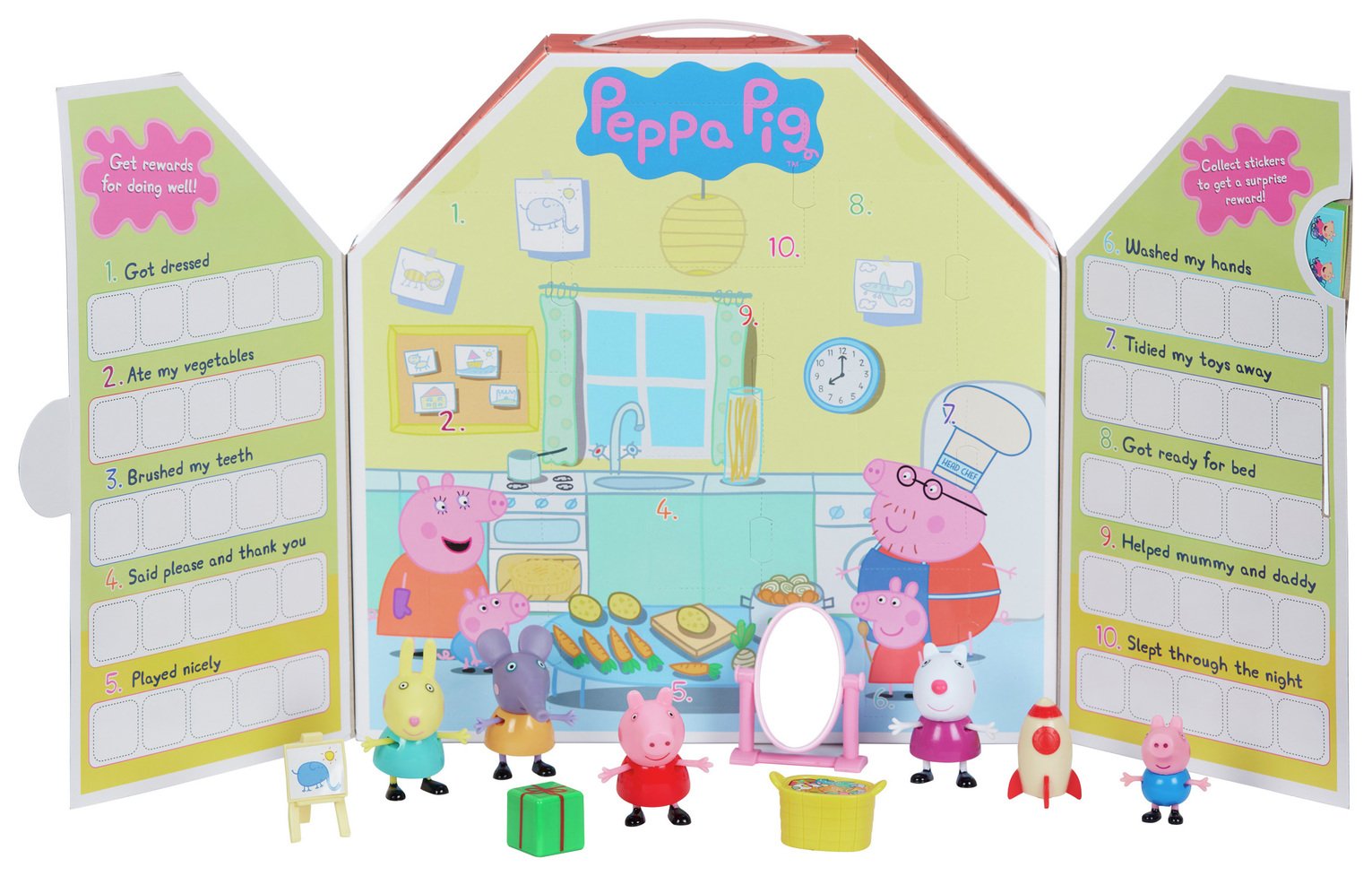 Peppa Pig Reward Chart Playset review